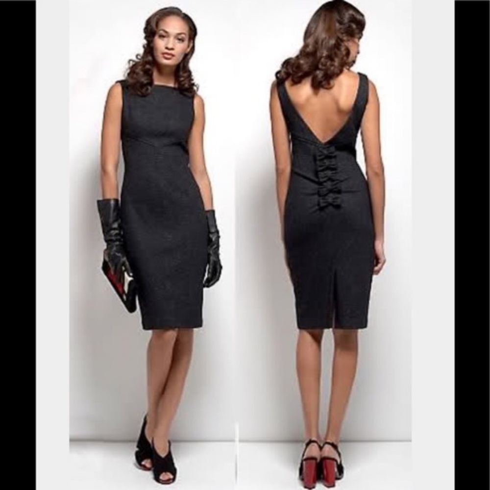 DVF Dorothea Dress in Herringbone Tweed